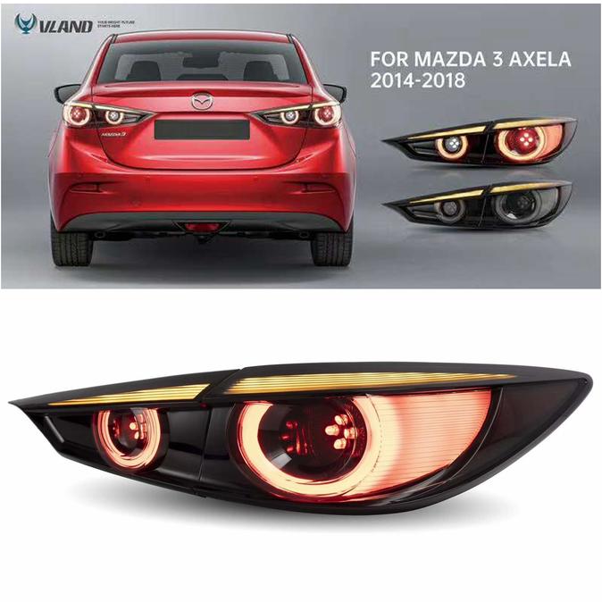 2014 2018 Vland Mazda 3 Tail Lights GTA RETROFITS