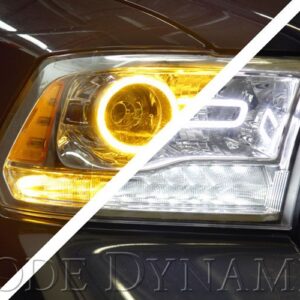 DODGE RAM HALO LIGHTS LED 13-18 RAM SWITCHBACK KIT DIODE DYNAMICS
